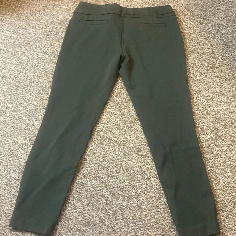 Dalia Dark Green Women’s Pants Stretch Size 10UD